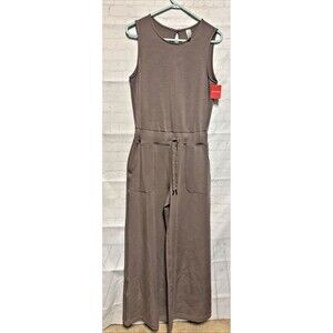 NWT Spanx SPANX AirEssentials Sleeveless Jumpsuit in Smoke Gray Brown color M